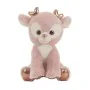 Fluffy toy Pink Reindeer (28 cm) by BigBuy Fun, Animals and figures - Ref: S2413269, Price: 9,43 €, Discount: %