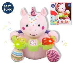 Peluche musicale Reig 18115 Eléphant Licorne 20cm (20 cm) de Reig, Animaux et personnages - Réf : S2413507, Prix : 17,29 €, R...