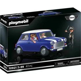 Playset Playmobil Mini Cooper 70921 (41 pcs) de Playmobil, Playsets de figuras de brincar - Ref: S2415320, Preço: 48,06 €, De...