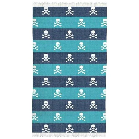 Serviette de plage Secaneta Harris 95 x 160 cm (95 x 160 cm) de Secaneta, Serviettes de bain - Réf : S2415974, Prix : 8,19 €,...