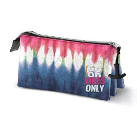 Malas para tudo triplas Karactermania Eco Omp! Good Vibes Only Tie Dye Denim (23 x 11 x 10 cm) de Karactermania, Estojos - Re...