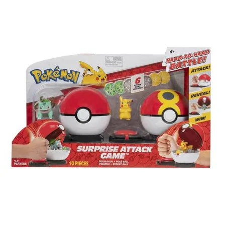 Playset Pokémon Surprise Attack Game de Pokémon, Playsets de figurines de jouets - Réf : S2416669, Prix : 33,64 €, Remise : %