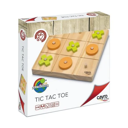 Gioco Tris Cayro Tic Tac Toe 20 x 20 x 4 cm di Cayro, Giochi a gettoni - Rif: S2417637, Prezzo: 10,44 €, Sconto: %