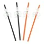 Pajitas My Other Me Negro Naranja Halloween de My Other Me, Halloween - Ref: S2419617, Precio: 1,38 €, Descuento: %