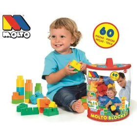 Barco com Blocos de Construção Moltó Blocks (60 pcs) de Moltó, Jogos de construção - Ref: S2422554, Preço: 14,77 €, Desconto: %