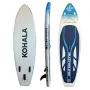 Inflatable Paddle Surf Board with Accessories Kohala Sunshine White (305 x 81 x 12 cm) by BigBuy Fun, Inflatable Boards - Ref...