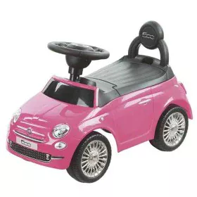 Tricycle RIDE ON CAR FIAT 500 PINK Pink by BigBuy Fun, Baby-walkers and accessories - Ref: S2423099, Price: 63,32 €, Discount: %