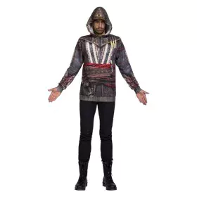 Fantasia para Adultos Assassin's Creed Cinzento de BigBuy Carnival, Adultos - Ref: S2423139, Preço: 26,21 €, Desconto: %