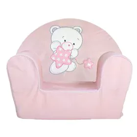 Fauteuil pour enfant 44 x 34 x 53 cm Rose Acrylique de BigBuy Fun, Meubles pour petits enfants - Réf : S2423436, Prix : 29,38...