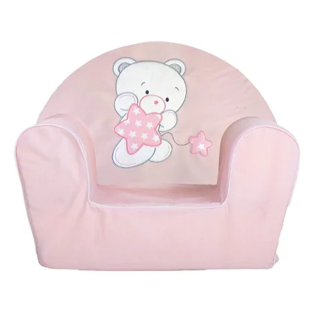 Fauteuil pour enfant 44 x 34 x 53 cm Rose Acrylique de BigBuy Fun, Meubles pour petits enfants - Réf : S2423436, Prix : 29,38...