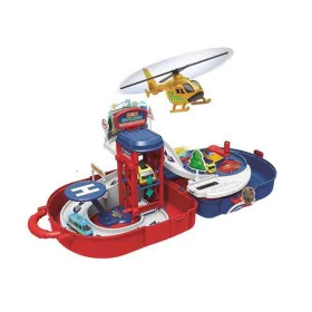 Jeu de Véhicules Jugatoys Six-Six-Zero Voiture Hélicoptère (25 x 3,3 x 50 cm) de BigBuy Fun, Véhicules à moteur - Réf : S2424...