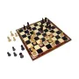 Parchís, Chess and Checkers Board Wood Accessories 3-in-1 by BigBuy Fun, Traditional games - Ref: S2424766, Price: 8,12 €, Di...