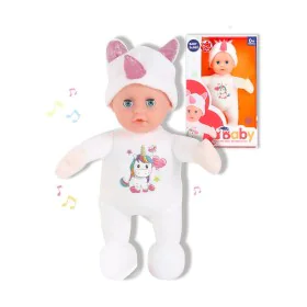 Baby doll Reig Fluffy toy Unicorn 25 cm by Reig, Baby dolls - Ref: S2424860, Price: 15,13 €, Discount: %