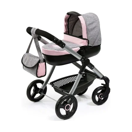 Carrito para Muñecas Reig Stule Pram Gris 63 cm de Reig, Cochecitos - Ref: S2424866, Precio: 73,28 €, Descuento: %