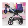 Carrozzina per Bambole Reig Stule Pram Blu Marino 63 cm di Reig, Carrozzine e passeggini - Rif: S2424867, Prezzo: 67,86 €, Sc...