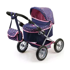 Carrito para Muñecas Reig Trendy Royal Special Version Azul Rosa 45 cm de Reig, Cochecitos - Ref: S2424872, Precio: 71,00 €, ...