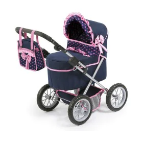 Doll Stroller Reig 45 cm Navy Blue by Reig, Prams & Strollers - Ref: S2424873, Price: 68,52 €, Discount: %