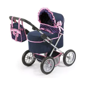 Carrito para Muñecas Reig 45 cm Azul marino de Reig, Cochecitos - Ref: S2424873, Precio: 68,52 €, Descuento: %