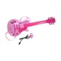 Guitarra Infantil Hello Kitty Eletrónica Microfone Cor de Rosa de Hello Kitty, Guitarras e cordas - Ref: S2424884, Preço: 30,...