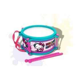 Tamburo Hello Kitty Azzurro Rosa 16 cm di Hello Kitty, Tamburi e percussioni - Rif: S2424891, Prezzo: 10,19 €, Sconto: %