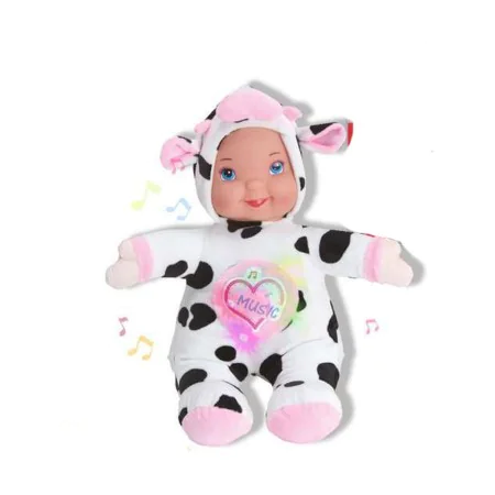 Boneca bebé Reig Peluche Musical 35 cm Vaca de Reig, Bonecos bebé - Ref: S2424924, Preço: 21,32 €, Desconto: %