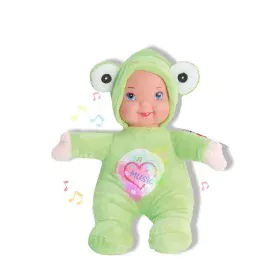 Baby doll Reig Musical Plush Toy 35 cm Frog by Reig, Baby dolls - Ref: S2424926, Price: 21,32 €, Discount: %