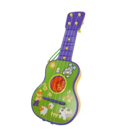 Chitarra da Bambino Reig Viola Verde 4 Corde di Reig, Chitarre e strumenti a corda - Rif: S2424973, Prezzo: 9,18 €, Sconto: %