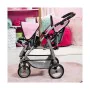 Doll Stroller Reig Grey Pink Twinned by Reig, Prams & Strollers - Ref: S2424986, Price: 80,96 €, Discount: %