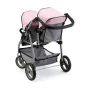 Doll Stroller Reig Grey Pink Twinned by Reig, Prams & Strollers - Ref: S2424986, Price: 80,96 €, Discount: %