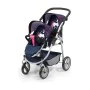 Doll Stroller Reig Navy Blue Twinned by Reig, Prams & Strollers - Ref: S2424987, Price: 88,41 €, Discount: %