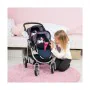 Doll Stroller Reig Navy Blue Twinned by Reig, Prams & Strollers - Ref: S2424987, Price: 88,41 €, Discount: %