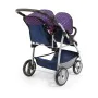 Doll Stroller Reig Navy Blue Twinned by Reig, Prams & Strollers - Ref: S2424987, Price: 88,41 €, Discount: %