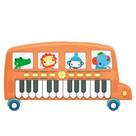 Piano jouet Fisher Price Piano Électronique Le Bus (3 Unités) de Fisher Price, Pianos et Claviers - Réf : S2425071, Prix : 24...