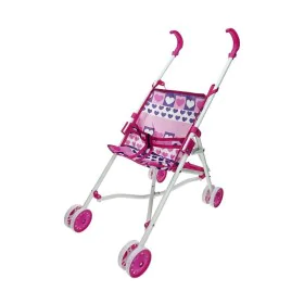 Carrinho para Bonecas Reig Azul Cor de Rosa Dobrável 25,5 x 41,5 x 55,5 cm de Reig, Carrinhos - Ref: S2425091, Preço: 18,48 €...