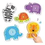 Puzzle Infantil Reig Zoo Shapes animais Musical Quinta de Reig, Brinquedos com som - Ref: S2425158, Preço: 9,87 €, Desconto: %