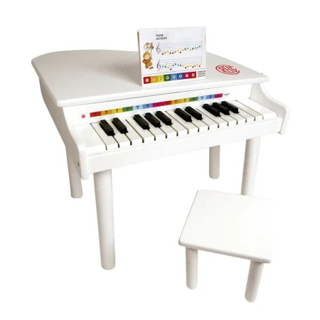 Piano Reig Children's White (49,5 x 52 x 43 cm) by Reig, Pianos & Keyboards - Ref: S2425199, Price: 93,93 €, Discount: %