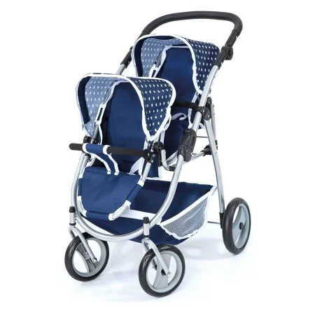 Carrito para Muñecas Reig Tandem Azul 73 x 63 x 46 cm de Reig, Cochecitos - Ref: S2425981, Precio: 88,41 €, Descuento: %