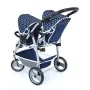 Doll Stroller Reig Tandem Blue 73 x 63 x 46 cm by Reig, Prams & Strollers - Ref: S2425981, Price: 80,96 €, Discount: %