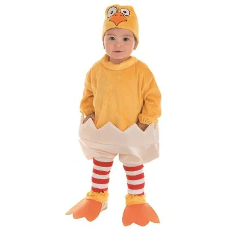 Costume for Babies 0-12 Months Chicken Yellow (4 Pieces) by BigBuy Carnival, Babies - Ref: S2426947, Price: 18,26 €, Discount: %