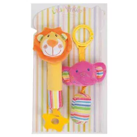 Teething Rattle for Babies 2 Units 18 cm by BigBuy Fun, Rattles and plush hoops - Ref: S2426973, Price: 14,02 €, Discount: %