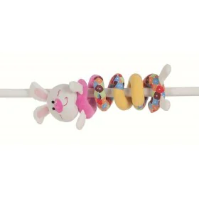 Fluffy toy Spiral 55 cm Rabbit Multicolour by BigBuy Fun, Animals and figures - Ref: S2426999, Price: 10,08 €, Discount: %