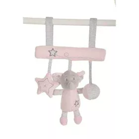 Cartello da Porta Peluche Elefante Rosa 25cm di BigBuy Fun, Acchiappasogni e giochi da appendere - Rif: S2427009, Prezzo: 10,...