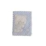 Baby blanket Bear Embroidery Blue Double by BigBuy Fun, Blankets and security blankets - Ref: S2427025, Price: 17,50 €, Disco...