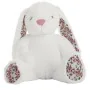 Fluffy toy Flowers Rabbit White 40 cm by BigBuy Fun, Animals and figures - Ref: S2427033, Price: 12,15 €, Discount: %