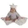 Cloak Unicorn Bath towel 100 x 75 cm by BigBuy Fun, Bath & Hooded Towels - Ref: S2427036, Price: 16,44 €, Discount: %