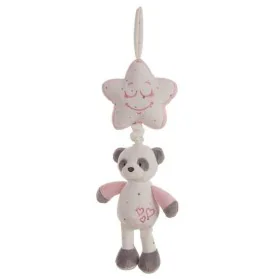 Sonajero Musical Baby Panda 35 cm Estrella Rosa de BigBuy Fun, Sonajeros y aros de peluche - Ref: S2427075, Precio: 12,34 €, ...