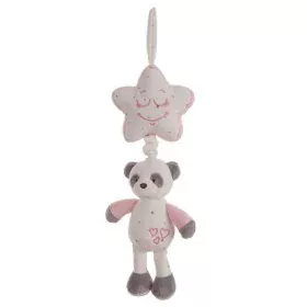 Musical Rattle Baby Panda 35 cm Star Pink by BigBuy Fun, Rattles and plush hoops - Ref: S2427075, Price: 12,34 €, Discount: %