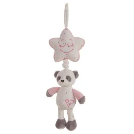 Musik-Rassel Baby Panda 35 cm Stern Rosa von BigBuy Fun, Rasseln & Greiflinge - Ref: S2427075, Preis: 12,34 €, Rabatt: %