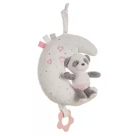 Hochet musical Baby Panda Lune Rose de BigBuy Fun, Hochets - Réf : S2427076, Prix : 12,77 €, Remise : %