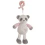 Rattle Activity Panda bear Pink 25cm by BigBuy Fun, Rattles and plush hoops - Ref: S2427080, Price: 8,87 €, Discount: %